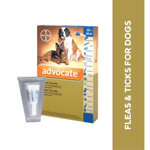 BAYER ADVOCATE (25-40KG) DOG SPOT ON UPTO 15%OFF ANIMEAL