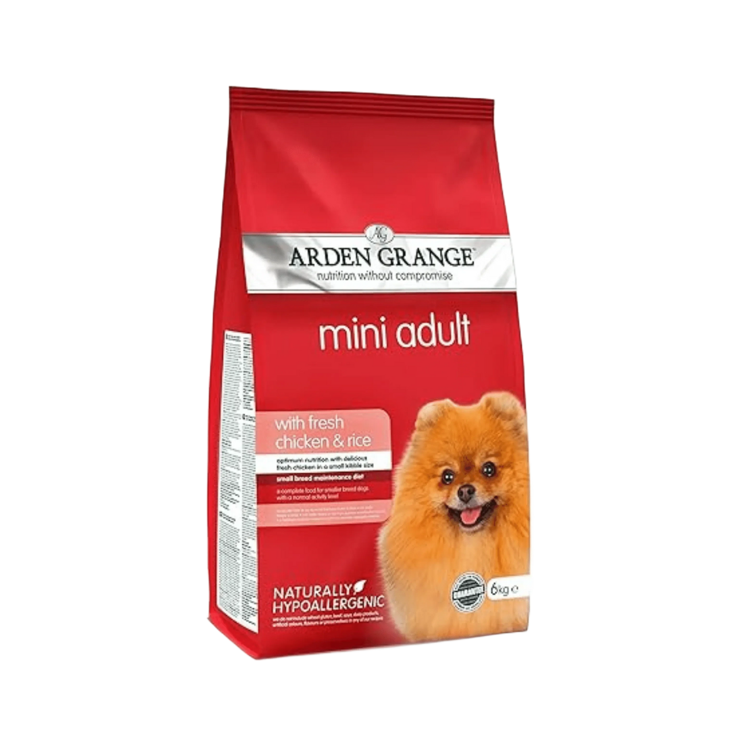 AG DOG MINI CHICKEN & RICE DRY FOOD [2KG] - Animeal