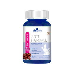 ALL4VETS ANTI HAIRBALL SOFT CHEWS FOR CATS [80 CHEWS] - Animeal
