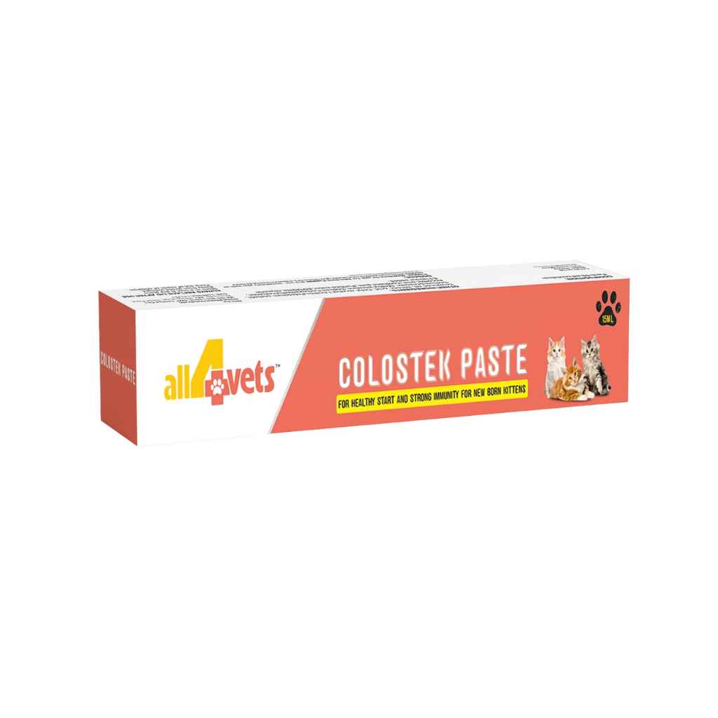 ALL4VETS COLOSTEK COLOSTRUM PASTE FOR NEWBORN KITTENS [15 ML] - Animeal