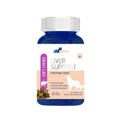 ALL4VETS LIVER SUPPORT SOFT CHEWS FOR DOGS [30 CHEWS] - Animeal