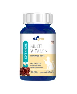 ALL4VETS MULTIVITAMIN SOFT CHEWS FOR CATS [80 CHEWS] - Animeal