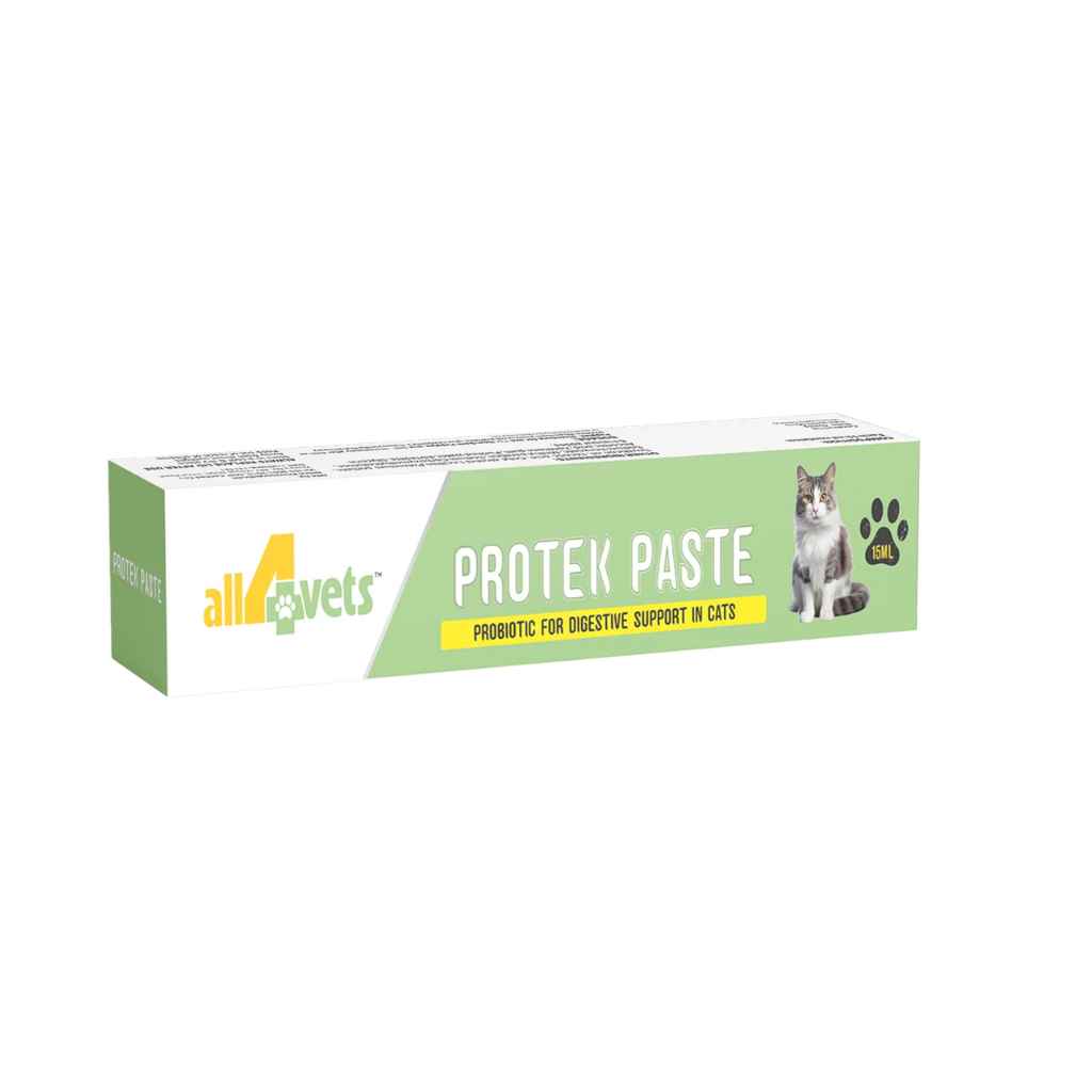 ALL4VETS PROTEK PROBIOTIC PASTE FOR CATS & KITTENS [15 ML] - Animeal