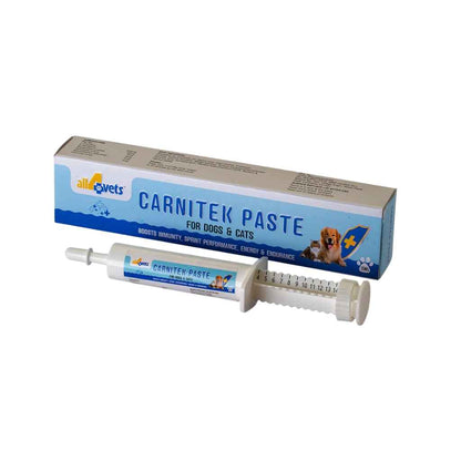 ALL4VETS CARNITEK L-CARNITINE ENERGY PASTE FOR DOGS & CATS [15 ML]