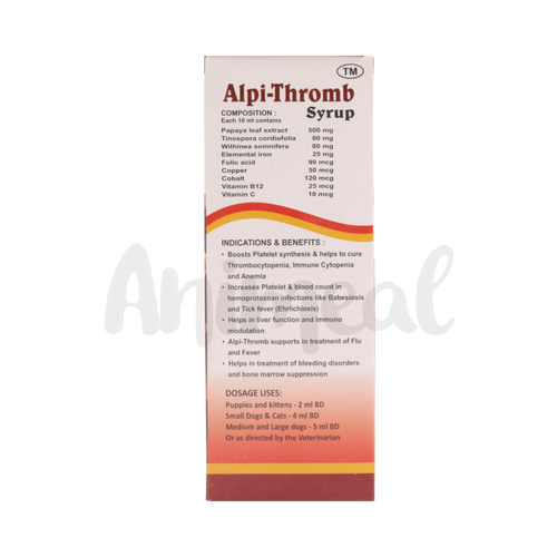 ALPI THROMB SYRUP - Animeal