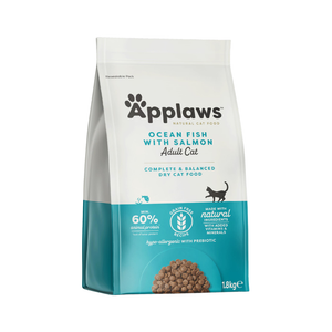 APPLAWS ADULT OCEAN FISH WITH SALMON CAT DRY FOOD [1.8KG] - Animeal