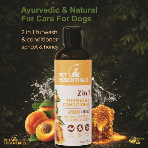 APRICOT AND HONEY FURWASH AND CONDITIONER (200ML) - Animeal