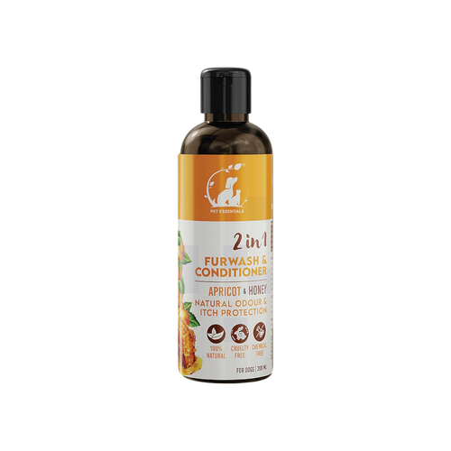 APRICOT AND HONEY FURWASH AND CONDITIONER (200ML) - Animeal
