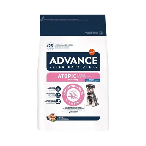AVET ATOPIC MINI DOG DRY FOOD [3 KG] - Animeal