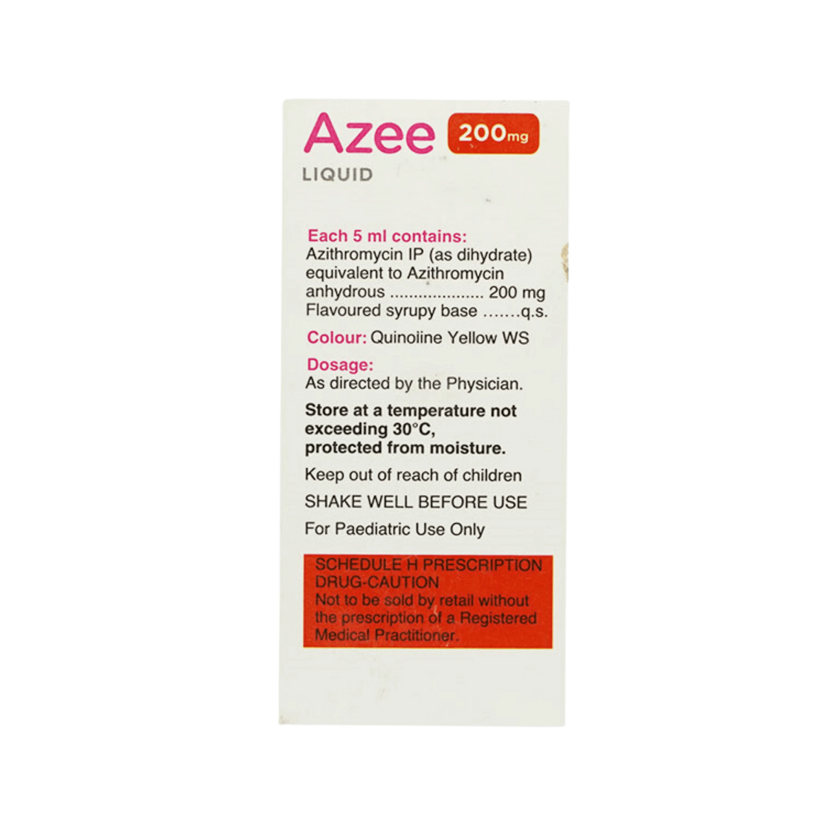 Azee P AnimealAZEE 200 DRY SYRUP - Upto 15% Off - Animeal