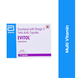 Abbott Evitol Capsule for Dogs and Cats, 15 Capsules - Animeal