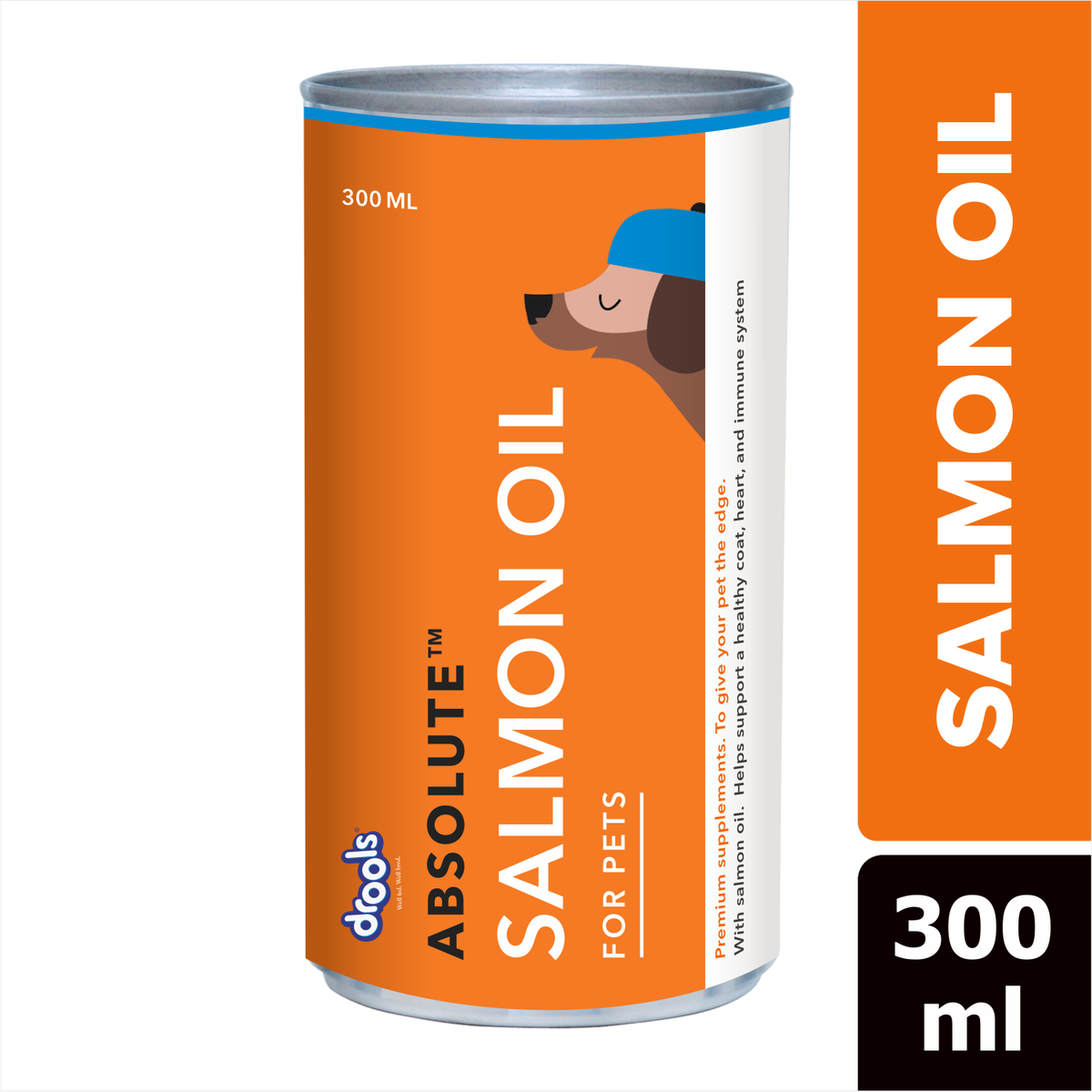 Absolute Salmon Oil for Dogs and Cats | 300ml - Animeal