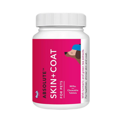 Absolute Skin & Coat Tablet for Dogs | 50 Tablets - Animeal