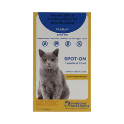 Adisan Flickout F Spot On for Cats, 0.5ml - Animeal