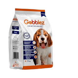 Adisan Gobblez Puppy Dry Dog Food, 3kg - Animeal
