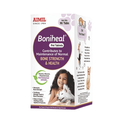 Aimil Boniheal Pet Tablet for Dogs and Cats, 60 Tablets - Animeal