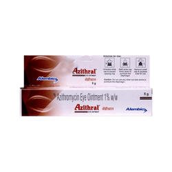 Alembic Azithral Azithromycin Eye Ointment, 5g - Animeal