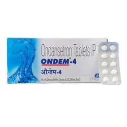 Alkem Ondem 4mg Tablet for Dogs and Cats, 10 Tablets - Animeal