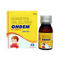 Alkem Ondem Ondansetron Syrup, 30ml - Animeal