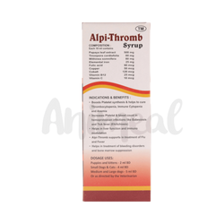 Alpi Thromb Syrup, 200ml - Animeal