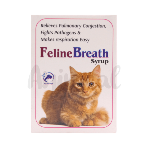 Alpicvet Feline Breath Syrup for Cats, 30ml - Animeal