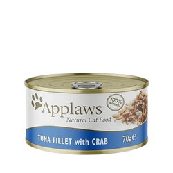 Applaws Tuna& Crab Wet Cat Food, 70g Can - Animeal