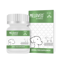 Aranex Melaved AA Formula Tablet for Dogs and Cats, 30 Tablets - Animeal