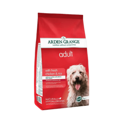Arden Grange Adult Chicken and Rice Dry Dog Food, 2kg - Animeal