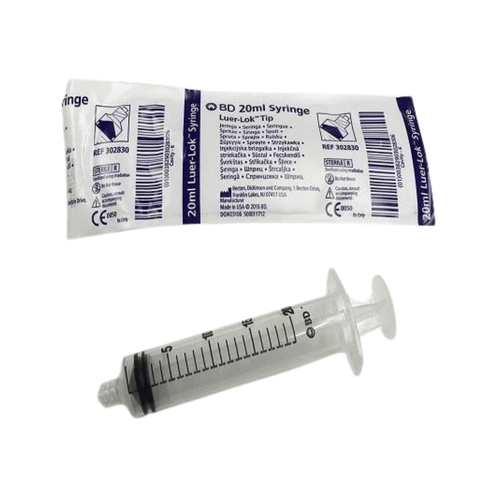 BD Luer Lock Syringe, 20ml - Animeal