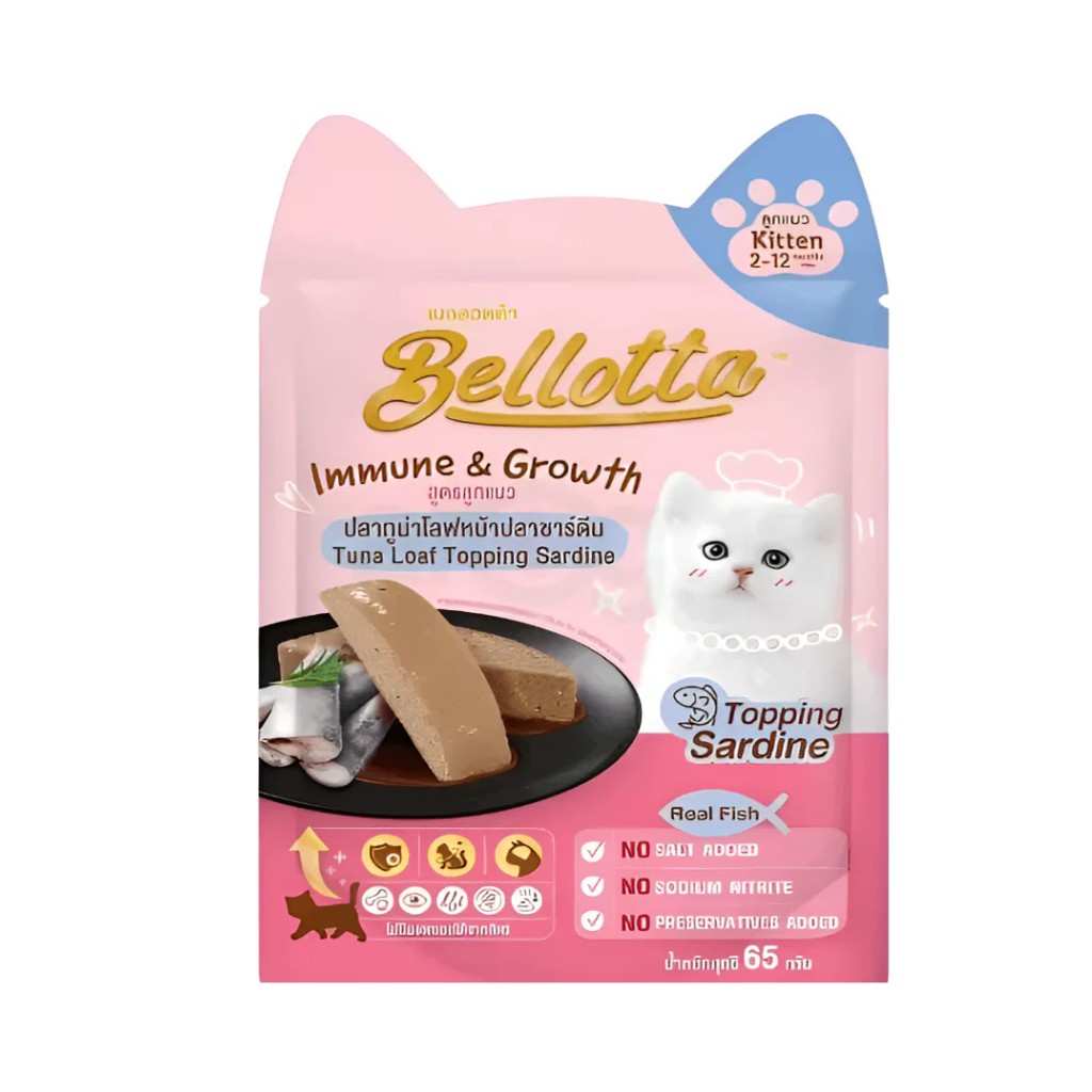 BELLOTTA KITTEN LOAF SARDINE - Animeal