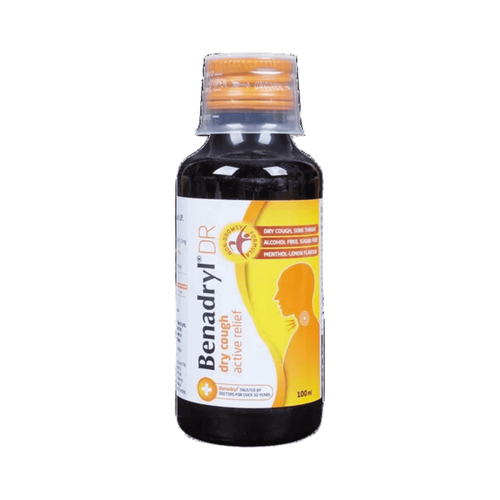 BENADRYL DRY COUGH SYRUP - Animeal
