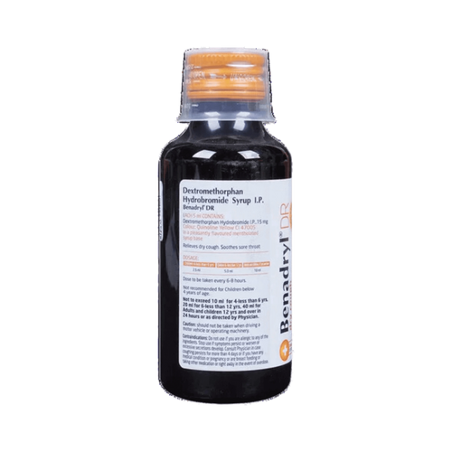 BENADRYL DRY COUGH SYRUP - Animeal