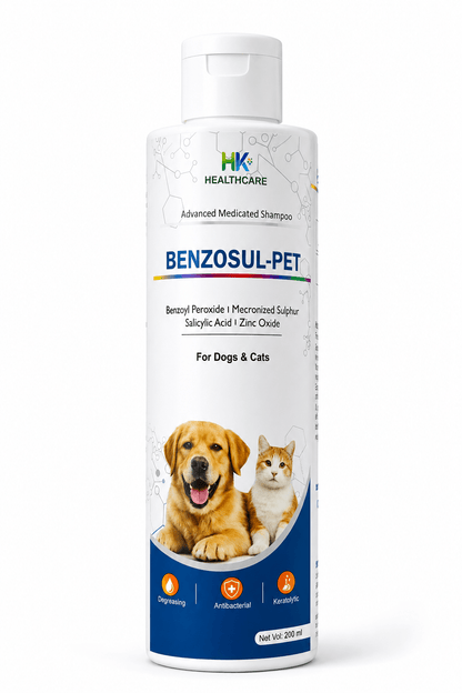 BENZOSUL PET SHAMPOO - Animeal