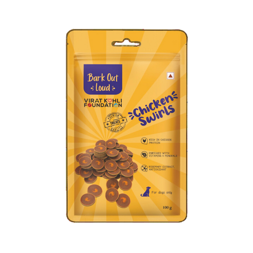 BOL CHICKEN SWIRLS TREATS - Animeal