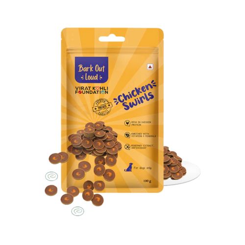 BOL CHICKEN SWIRLS TREATS - Animeal