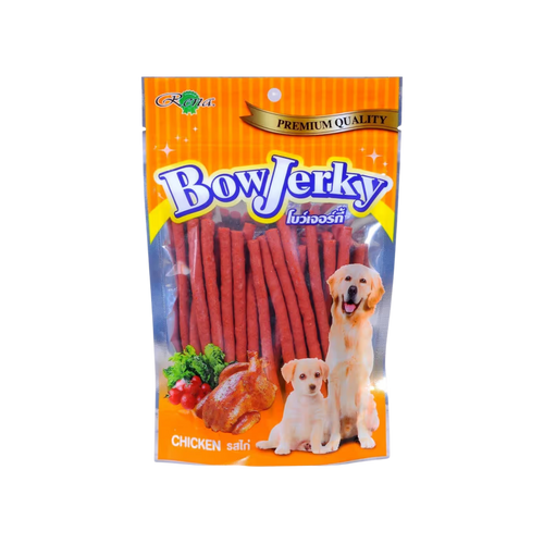 BOW JERKY CHICKEN STICK TREAT - Animeal