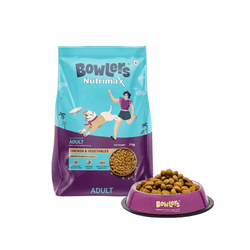 BOWLERS NUTRIMAX CLUB ADULT DRY FOOD (M) - Animeal