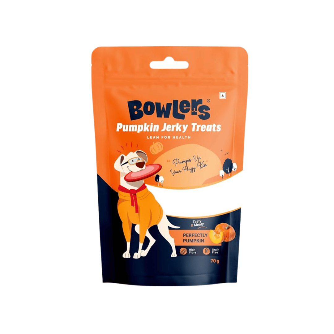 BOWLERS PUMPKIN JERKY TREATS (S) - Animeal