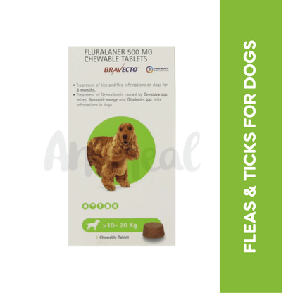 BRAVECTO (10-20KG) DOG TABLET - Main Image