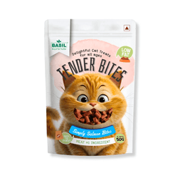 BS TENDER CAT SALMON BITES - Animeal