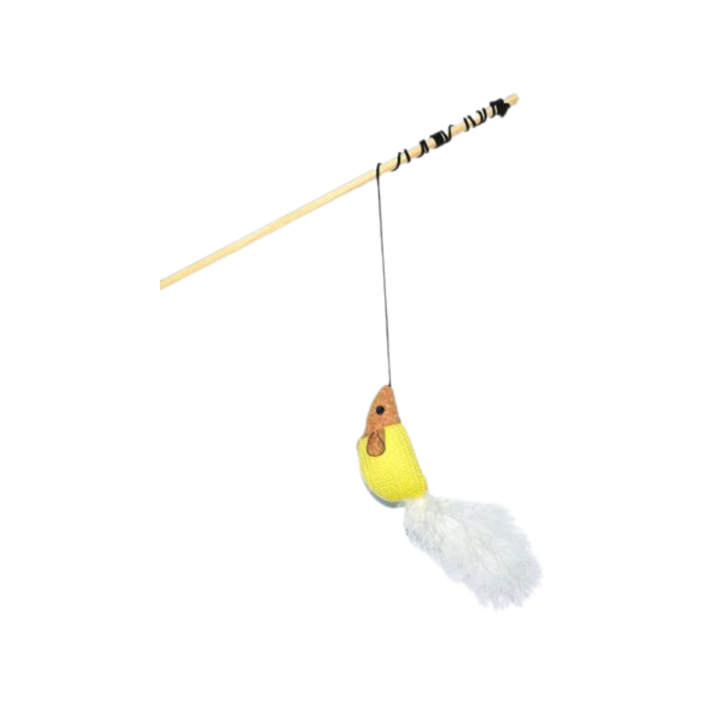 BS TOY CAT STICK WT MOUSE - Animeal