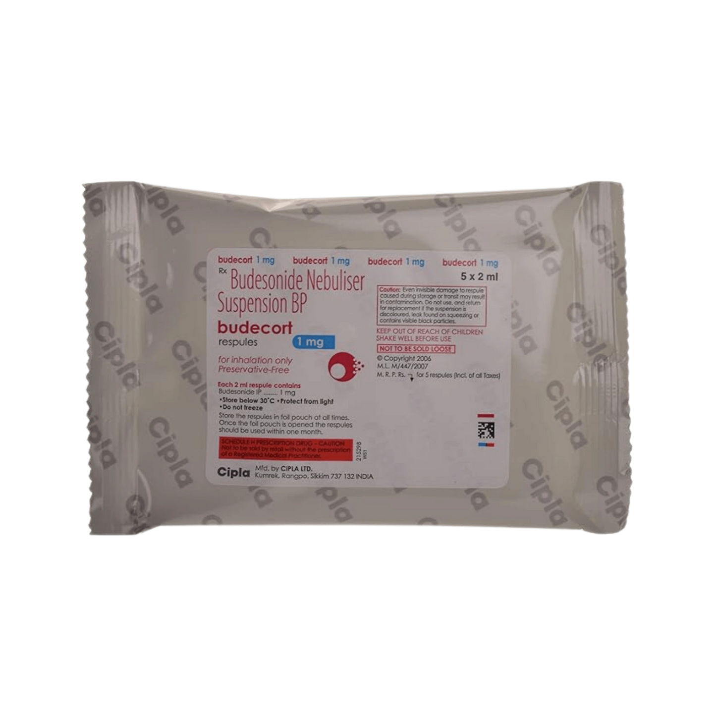 BUDECORT 1MG RESPULES - Animeal