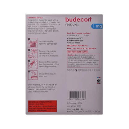 BUDECORT 1MG RESPULES - Animeal