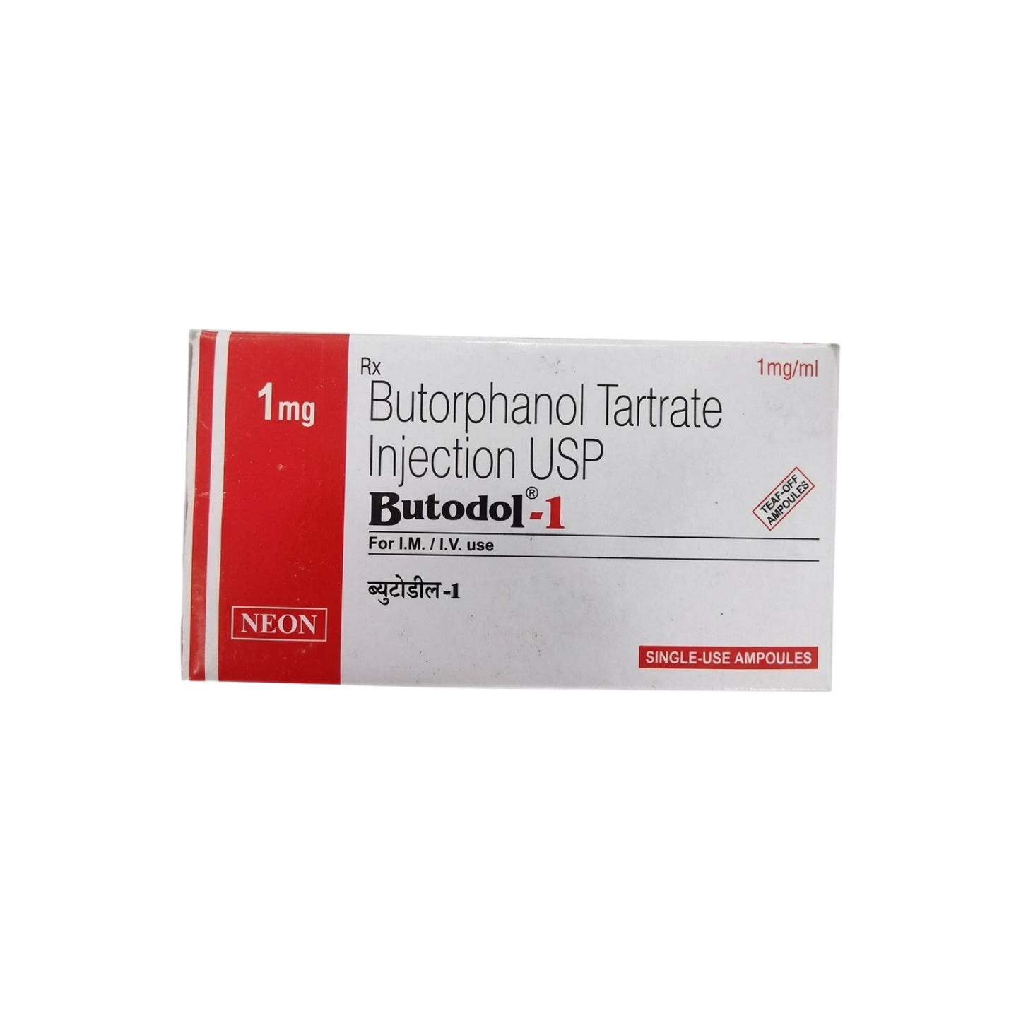 BUTODOL 1MG INJ - Animeal