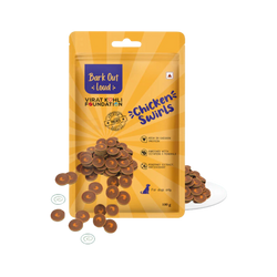 Bark Out Loud Chicken Swirls 100g - Animeal