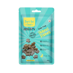 Bark Out Loud Mini Fishes Stick 100g - Animeal