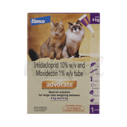 Bayer Advocate Spot-On for Cats 4 to 8kg - Animeal
