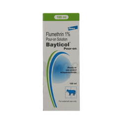 Bayer Bayticol Flumethrin Pour-On for Cattle, 40ml - Animeal