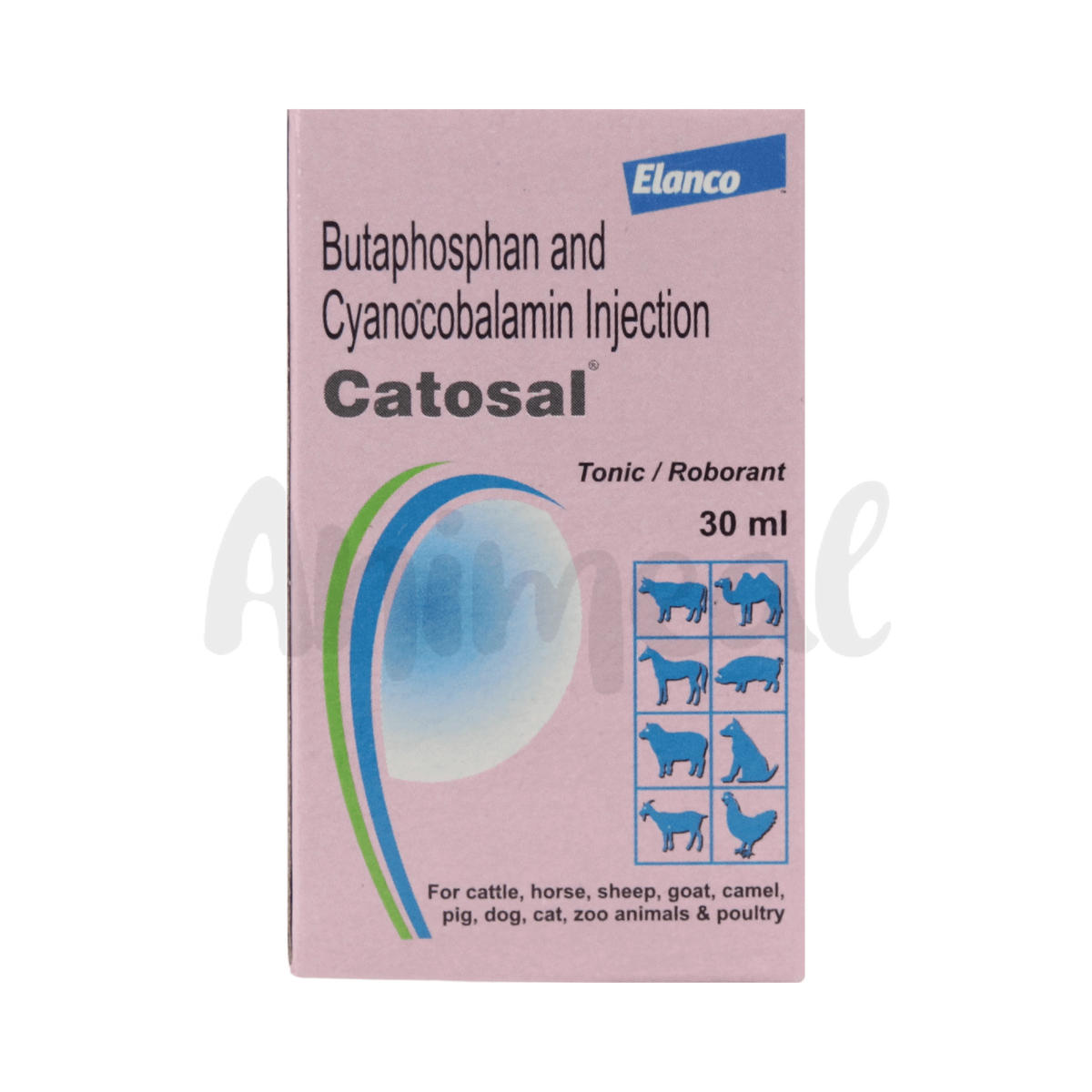 Bayer Catosal Butaphosphan and B12 Injection, 30ml - Animeal