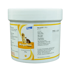 Bayer Megaflex Joint Support Powder for Dogs and Cats, 100g - Animeal
